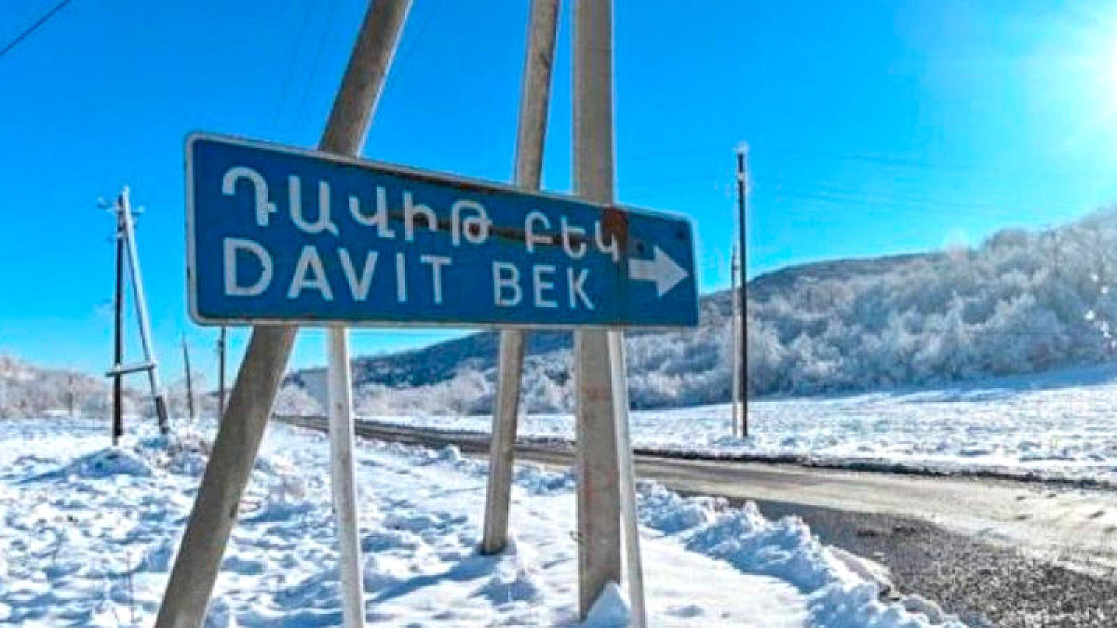 21 kilometrlik Gorus-David Bek yolu Azərbaycanın nəzarətinə verilir
